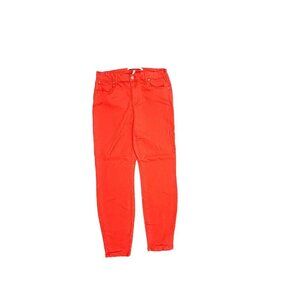 Celebrity Pink Mid Rise Ankle Skinny Women's size 11 Orange Denim Jeans